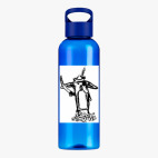 Прозрачная спортивная бутылка