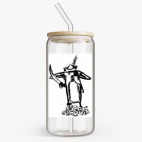 Банка с бамбуковой крышкой