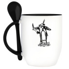 Кружка с ложкой