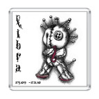 Магнит 6.5 x 6.5 см  Vodoo Zodiac
