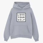 Толстовка худи оверсайз