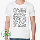 Мужская футболка органик