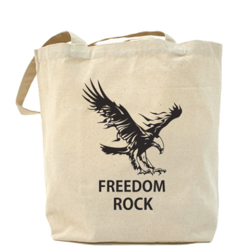 Сумка шоппер с принтом  FREEDOM ROCK