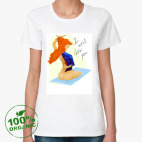 Женская футболка органик