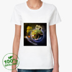 Женская футболка органик