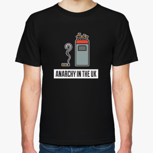 Футболка с принтом Anarchy in the UK