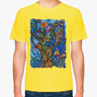 Сова в волшебном лесу