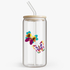 Банка с бамбуковой крышкой