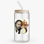 Банка с бамбуковой крышкой