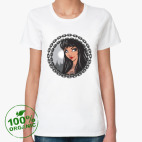 Женская футболка органик