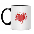 Кружка двухцветная