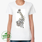 Женская футболка органик