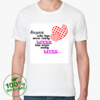 Мужская футболка органик