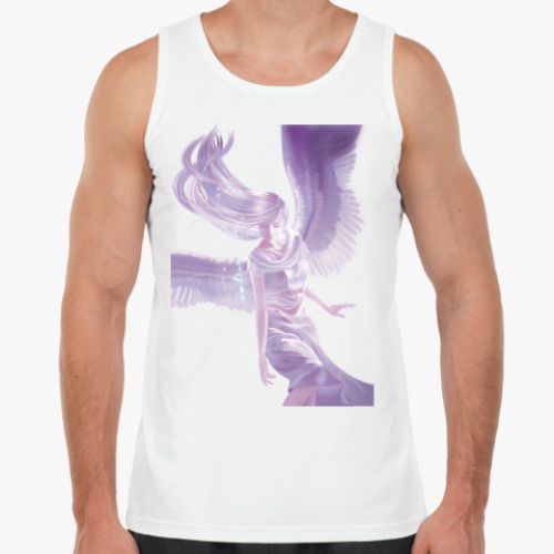 Майка с принтом Ангел