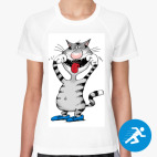 Женская спортивная футболка