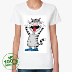 Женская футболка органик