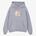 Толстовка худи оверсайз