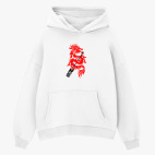 Толстовка худи оверсайз