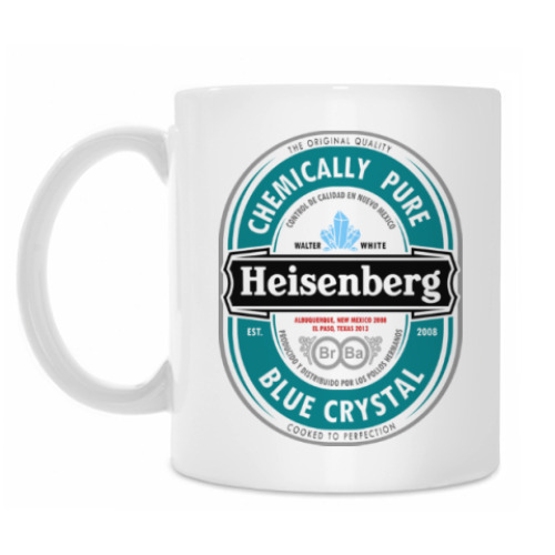 Кружка с принтом Heisenberg