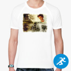 Мужская спортивная футболка