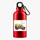 Металлическая бутылка 400 мл UV-DTF