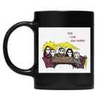 Кружка цветная UV-DTF