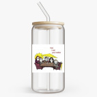 Банка с бамбуковой крышкой