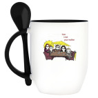 Кружка с ложкой