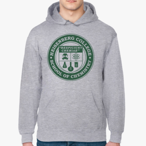 Толстовка худи с принтом Heisenberg College
