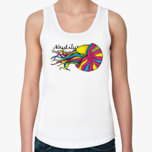 Женская майка с принтом Nautilus Pompilius