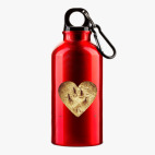 Металлическая бутылка 400 мл UV-DTF