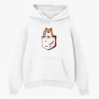 Толстовка худи оверсайз