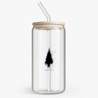 Банка с бамбуковой крышкой