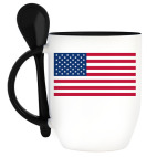 Кружка с ложкой