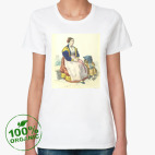 Женская футболка органик