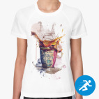 Женская спортивная футболка