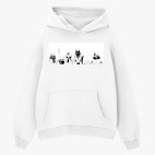 Толстовка худи оверсайз