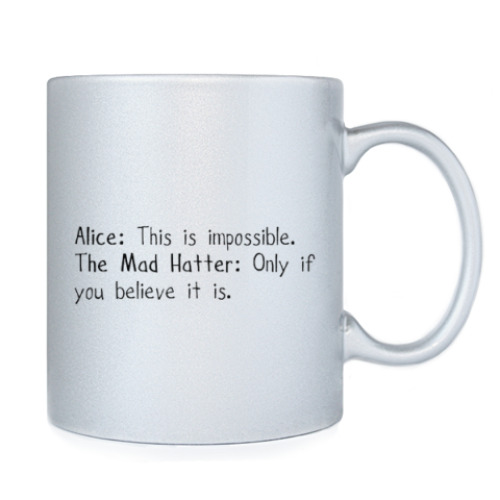 Кружка с принтом Алиса в стране чудес/ Alice in wonderland