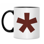 Кружка двухцветная