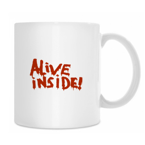 Кружка с принтом Биологическая опасность