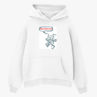 Толстовка худи оверсайз