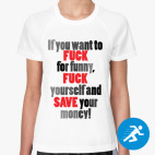 Женская спортивная футболка