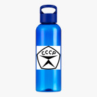 Прозрачная спортивная бутылка