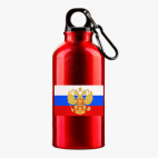 Металлическая бутылка 400 мл UV-DTF