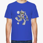 Классическая футболка Бегущий робот