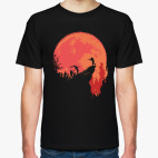 Классическая футболка Кровавая луна