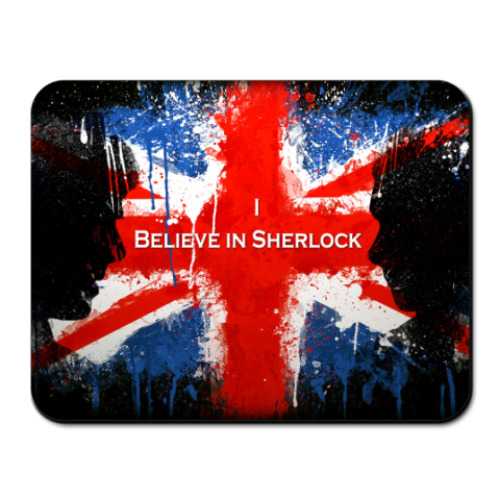 Коврик для мыши с принтом Шерлок (Sherlock)