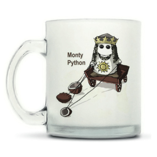 Кружка матовая с принтом Monty Python