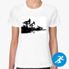 Женская спортивная футболка