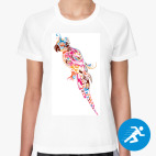 Женская спортивная футболка